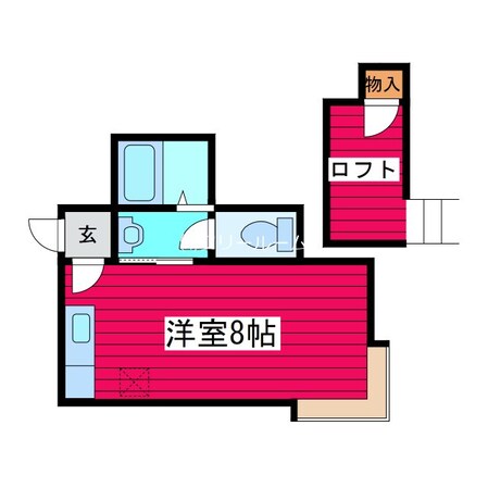 メイプルクラブの物件間取画像